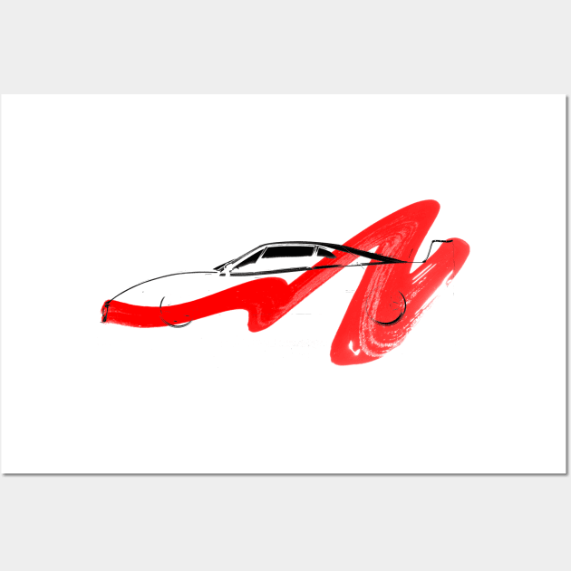 supercar Wall Art by vivalarevolucio